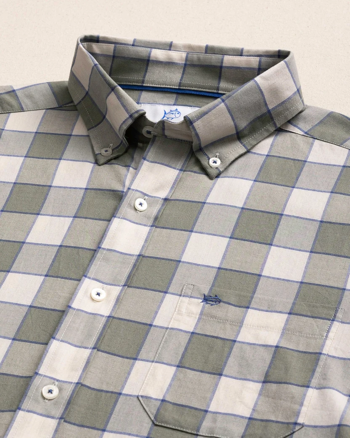 Southern Tide Heather Cedar Green Sunny Cove Sportshirt