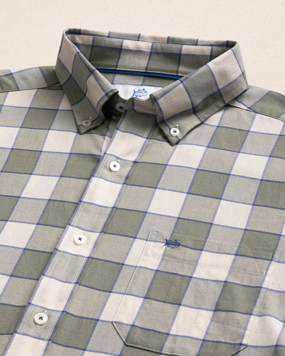 Southern Tide Heather Cedar Green Sunny Cove Sportshirt