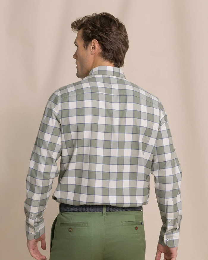 Southern Tide Heather Cedar Green Sunny Cove Sportshirt