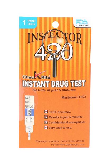 SPS Wholesale Inc - Inspector 420 1-Panel THC Drug Test Kit - DT119