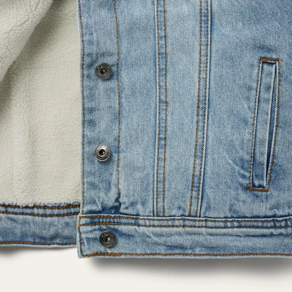 Stetson Women's Sherpa Lined Denim Jacket