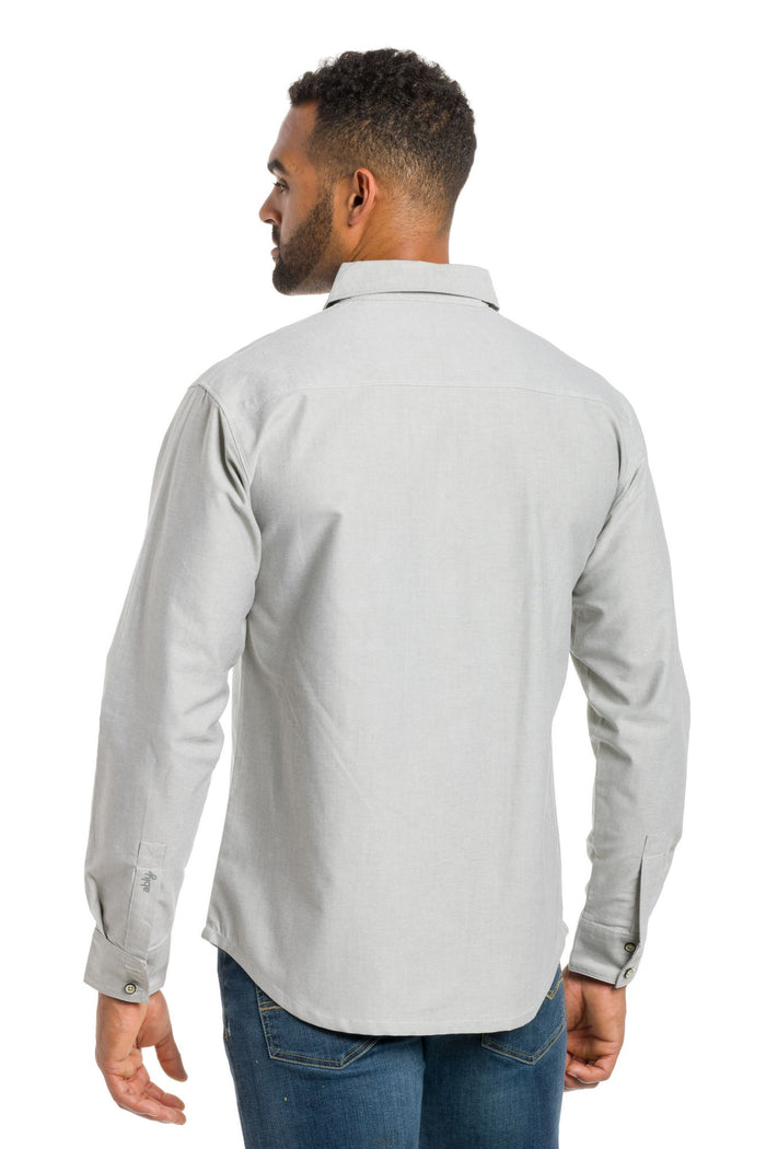 Steward | Men's Long Sleeve Oxford Woven Shirt