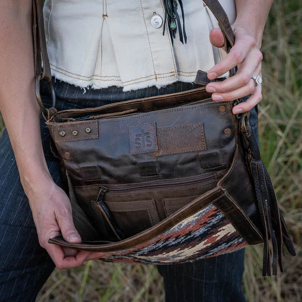 STS Ranchwear Guadalupe Serape Olivia Crossbody