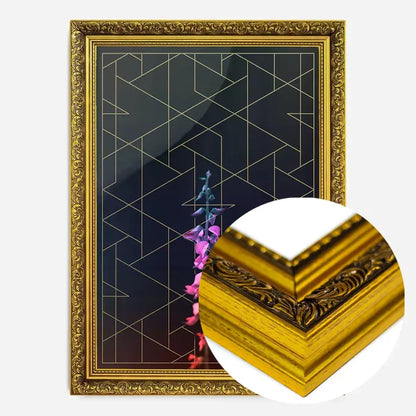 21x30cm | 8¼ x 11¾in / Gold Ornate Frame