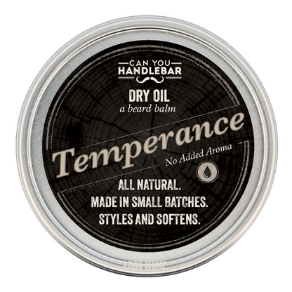Temperance Dry Oil: Unscented Beard Balm