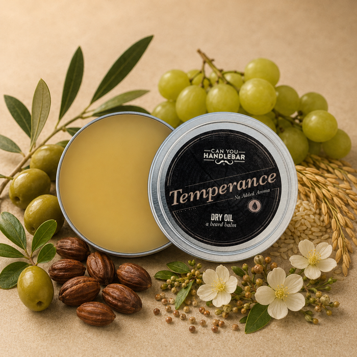 Temperance Dry Oil: Unscented Beard Balm