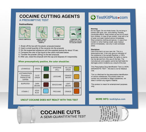 TestKitPlus - Cocaine Cutting Agents Test Kit