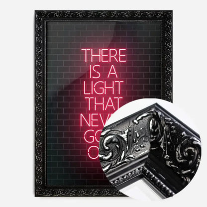 21x30cm | 8¼ x 11¾in / Black Ornate Frame