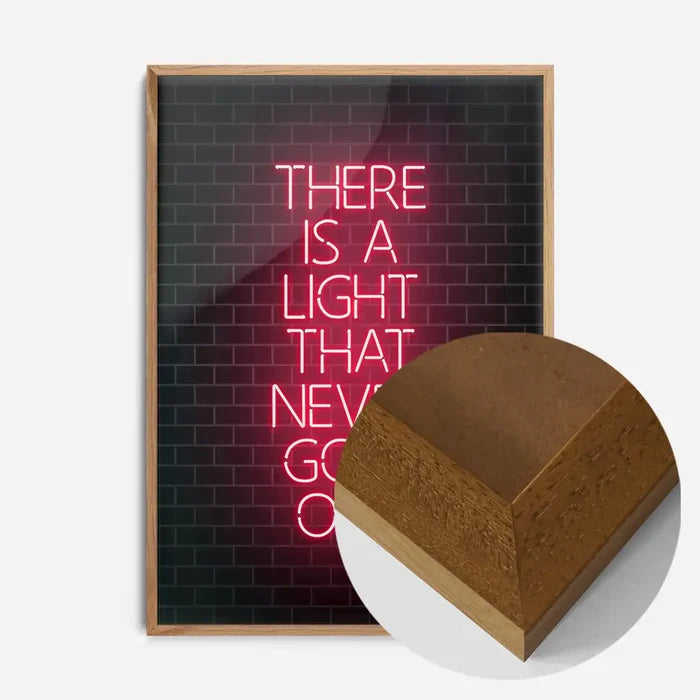21x30cm | 8¼ x 11¾in / Oak Wood Frame