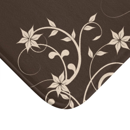 "This Kitchen is Seasoned with Love" Kitchen Floor Mat | Brown - MAT73