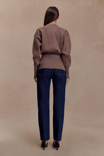 Tina Mom Jean - Indigo Blue