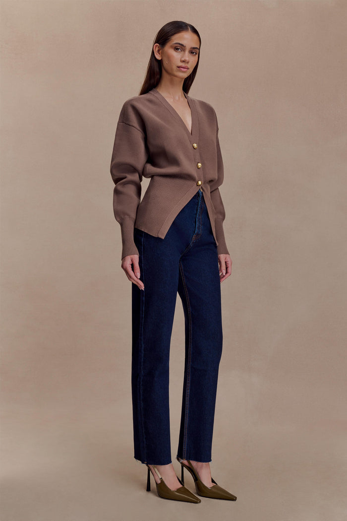 Tina Mom Jean - Indigo Blue