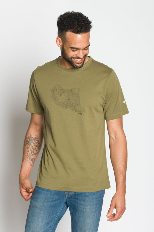 Topo Mountain | Men's Imprinted T-Shirt