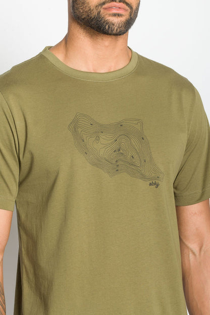 Topo Mountain | Men's Imprinted T-Shirt