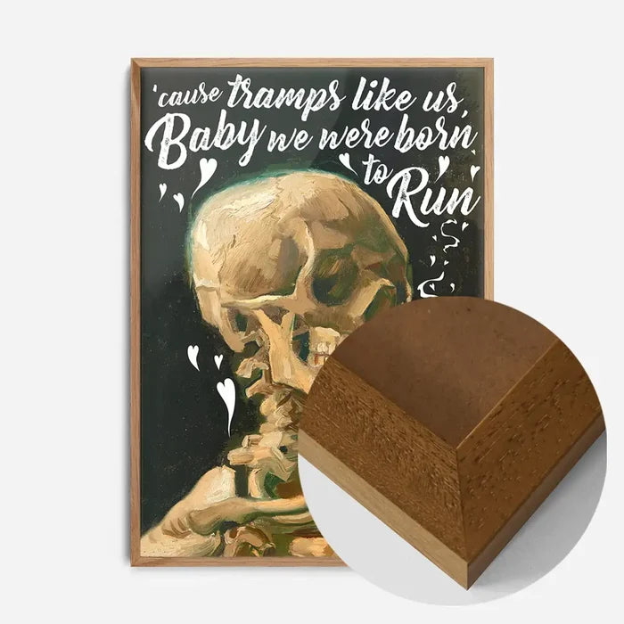 21x30cm | 8¼ x 11¾in / Oak Wood Frame