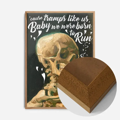 21x30cm | 8¼ x 11¾in / Oak Wood Frame