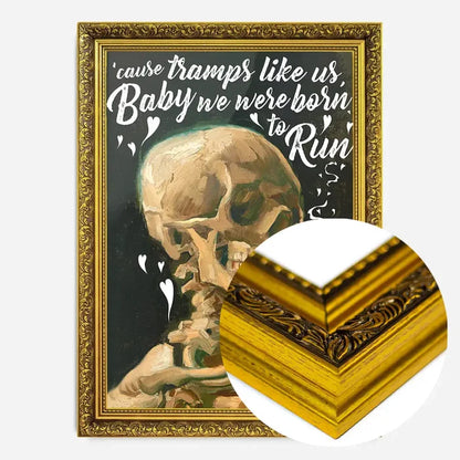 21x30cm | 8¼ x 11¾in / Gold Ornate Frame