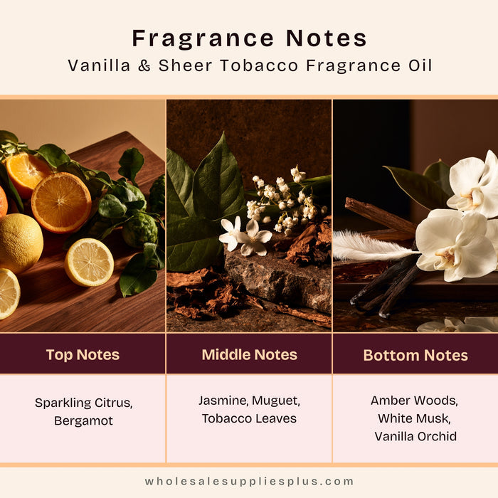 Vanilla & Sheer Tobacco Fragrance Oil 1008