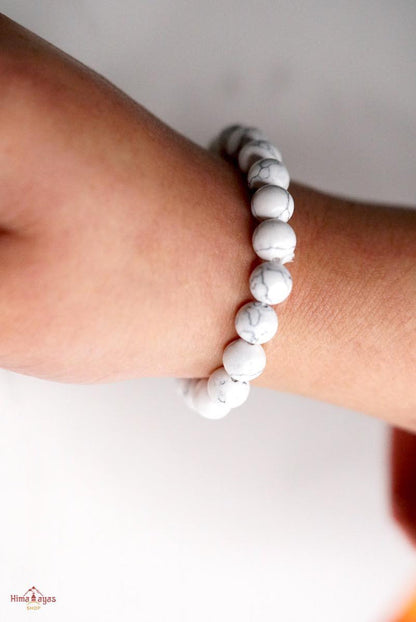 Real Howlite Bracelet Online shop