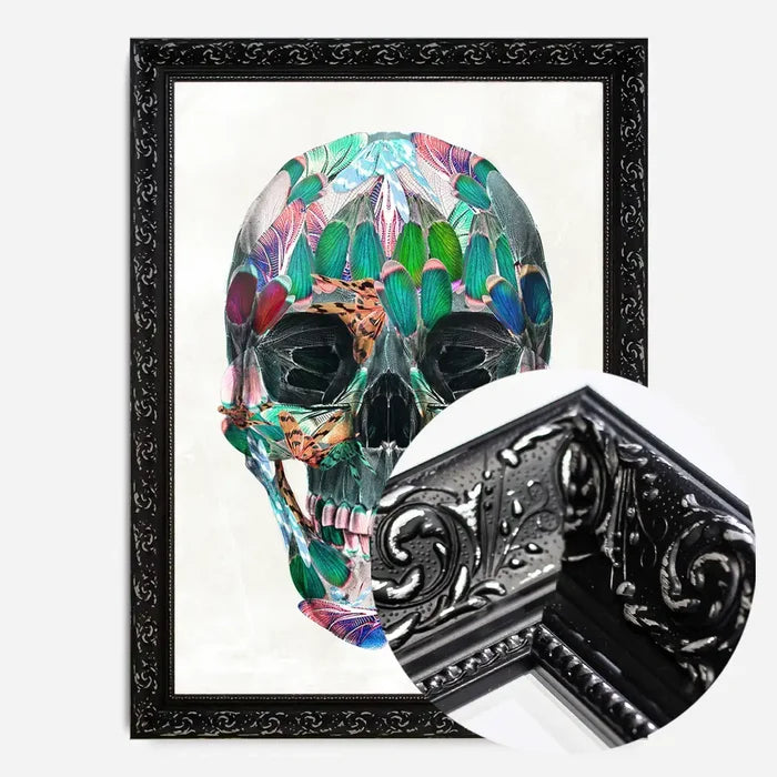 21x30cm | 8¼ x 11¾in / Black Ornate Frame