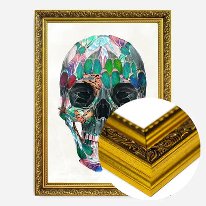 21x30cm | 8¼ x 11¾in / Gold Ornate Frame