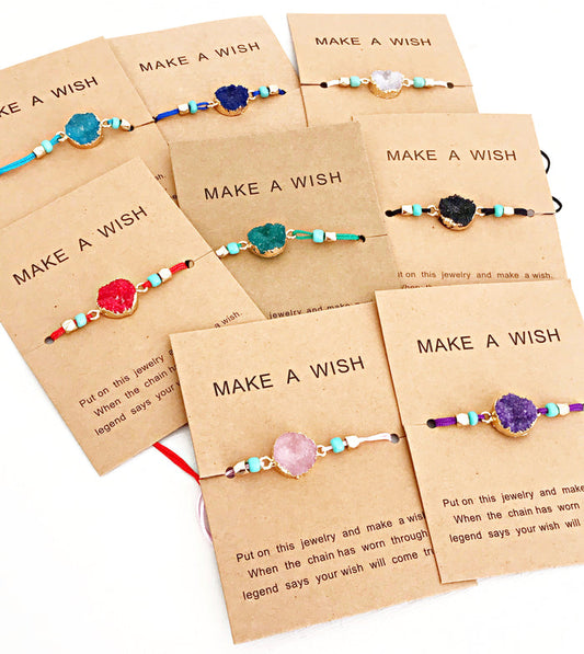 WHOLESALE Lot of 8 Make A Wish Bracelets - Lasting Impressions CT