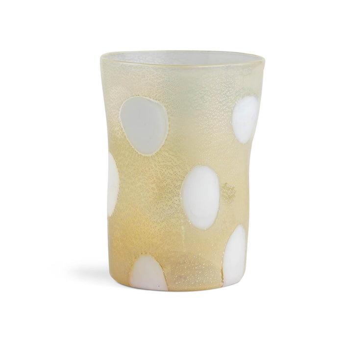 Wild Collection Tumbler White & Gold Mixed Pattern Eleish Van Breems Home
