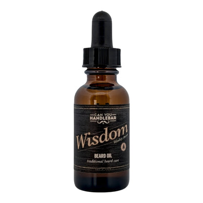 Wisdom Beard Oil: Bright and Woodsy Beard Care