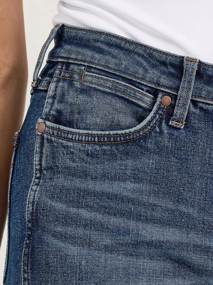Wrangler Retro Women's Bailey High Rise Flare Jean in Hannah