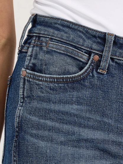 Wrangler Retro Women's Bailey High Rise Flare Jean in Hannah