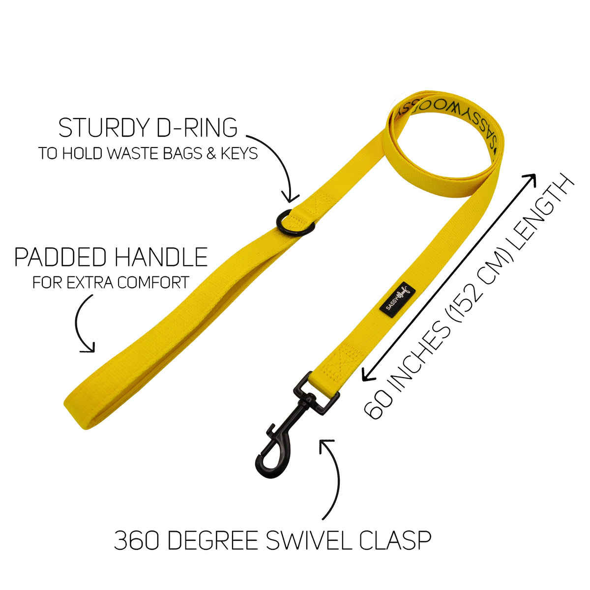 Dog Four Piece Bundle - Neon Yellow